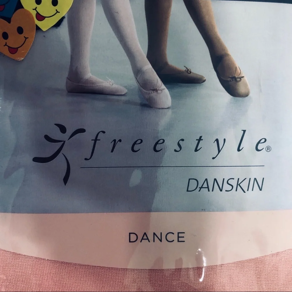 Danskin Girl’s Pink Dance Tights Size 7 - 10
